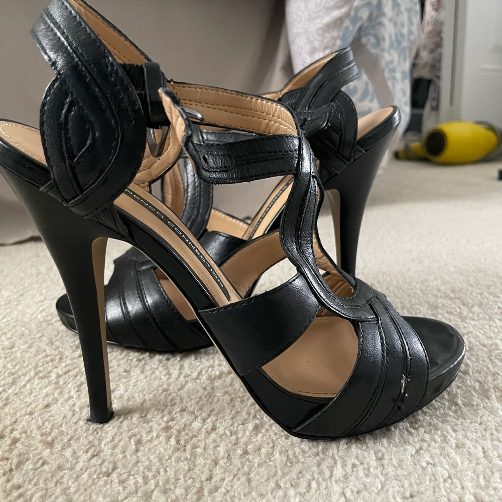 High platform heels